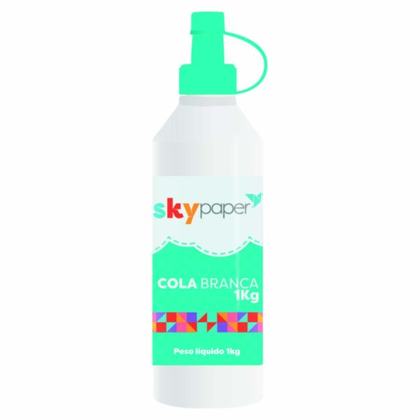 Cola Branca 1000g pct c/2 und Oficial SkyPaper - SK0506