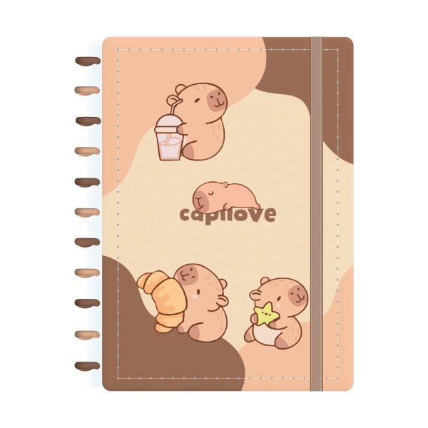 Caderno disco Oficial Capivara - CP2001