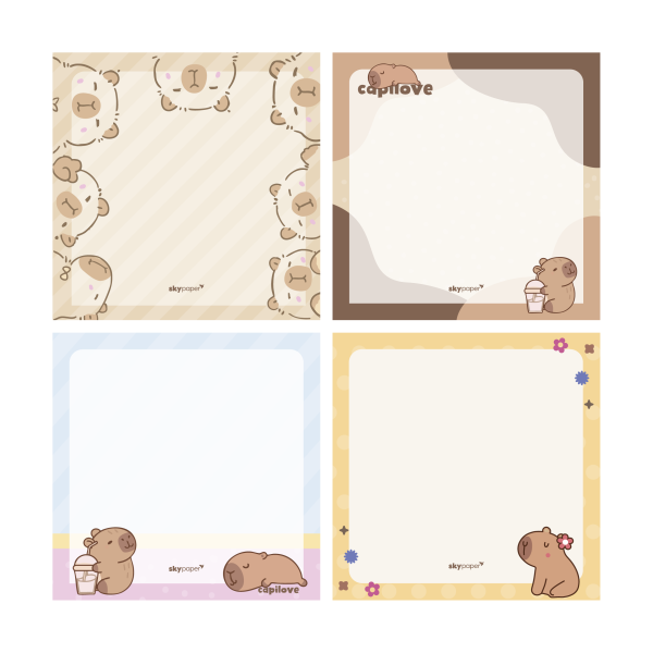 Bloco adesivo com 1 unidade Oficial Capivara - CP2101 - Imagem 5